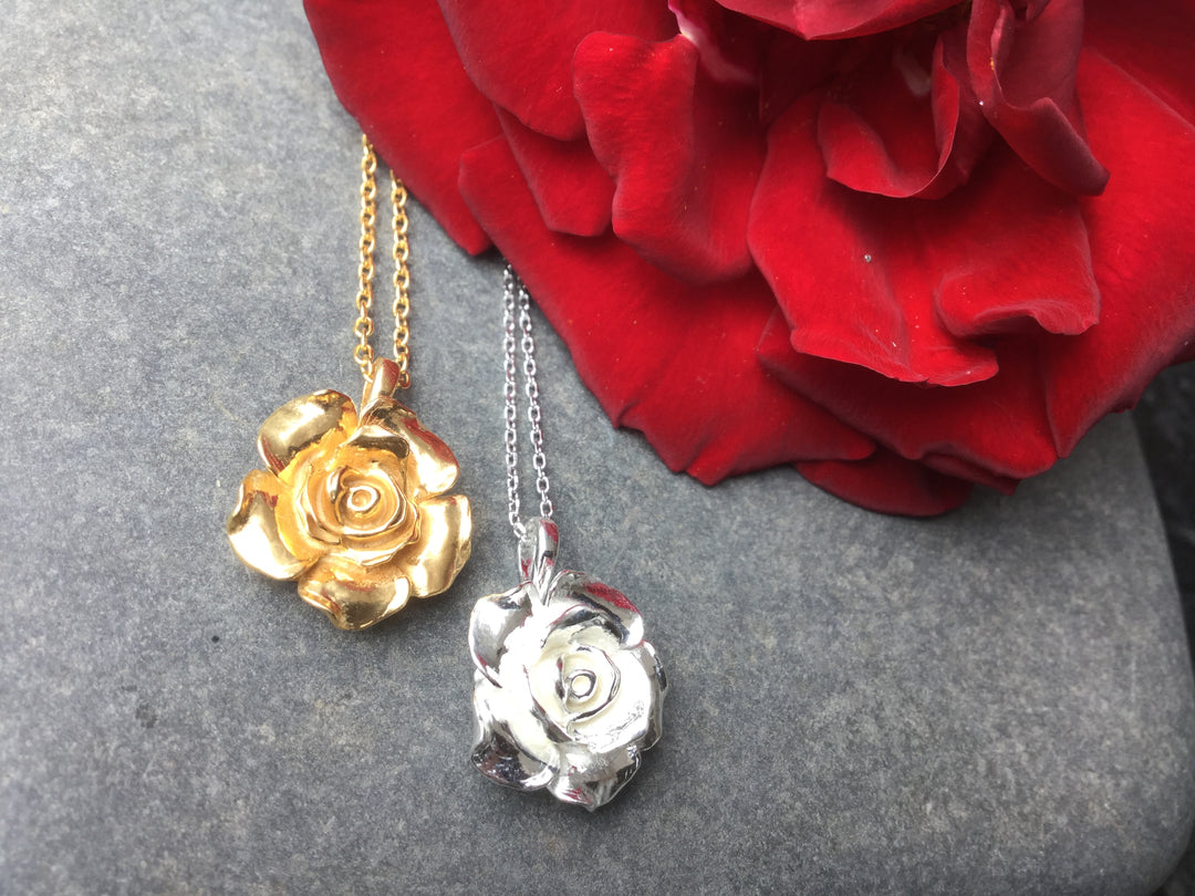 Rose Stud Earrings
