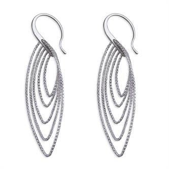 Multi Drop Oval Earrings