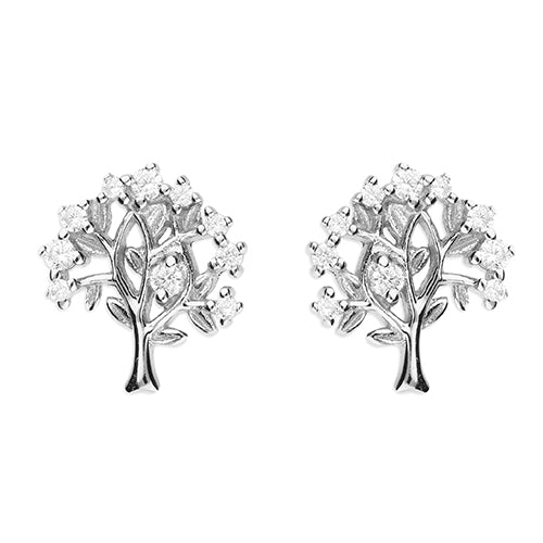 Tree of Life Stud Earrings