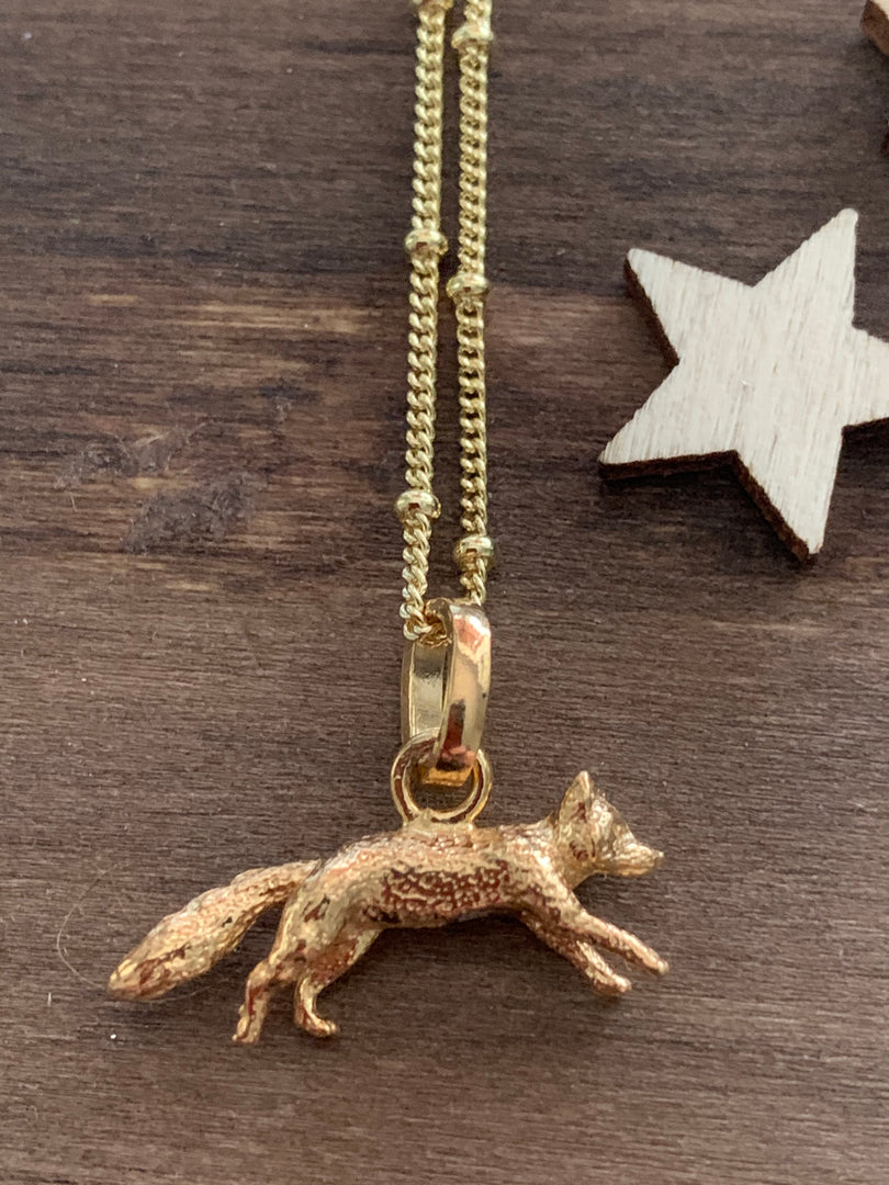 Running Fox Pendant