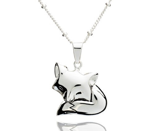 Sleeping Fox Pendant