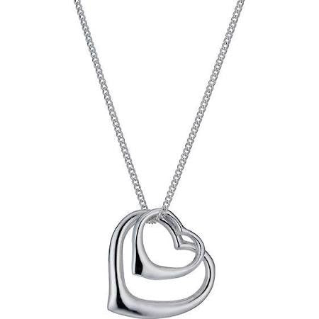 Double Open Heart Pendant