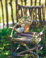 FABLE x Peter Rabbit with Flower Pot Brooch