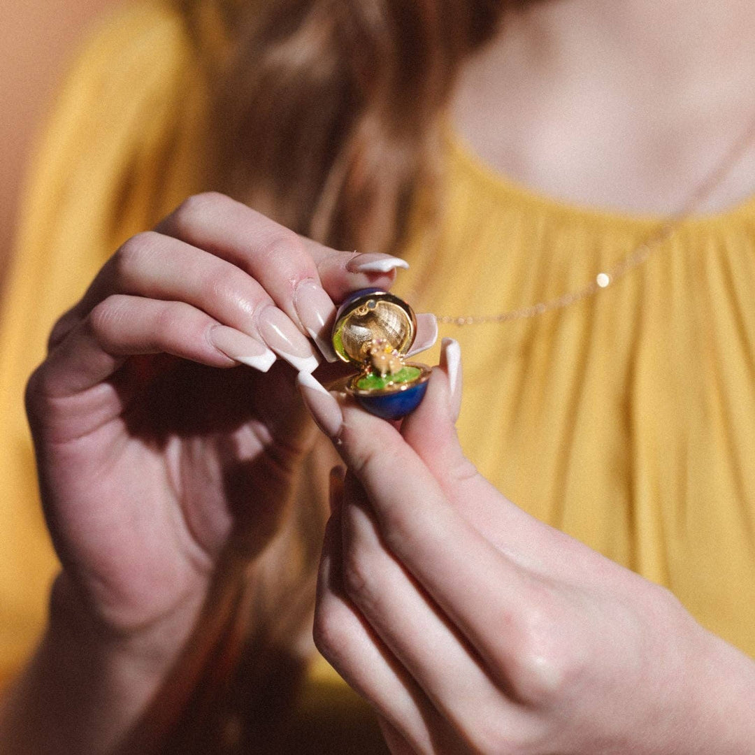 Easter Bunny Egg Locket