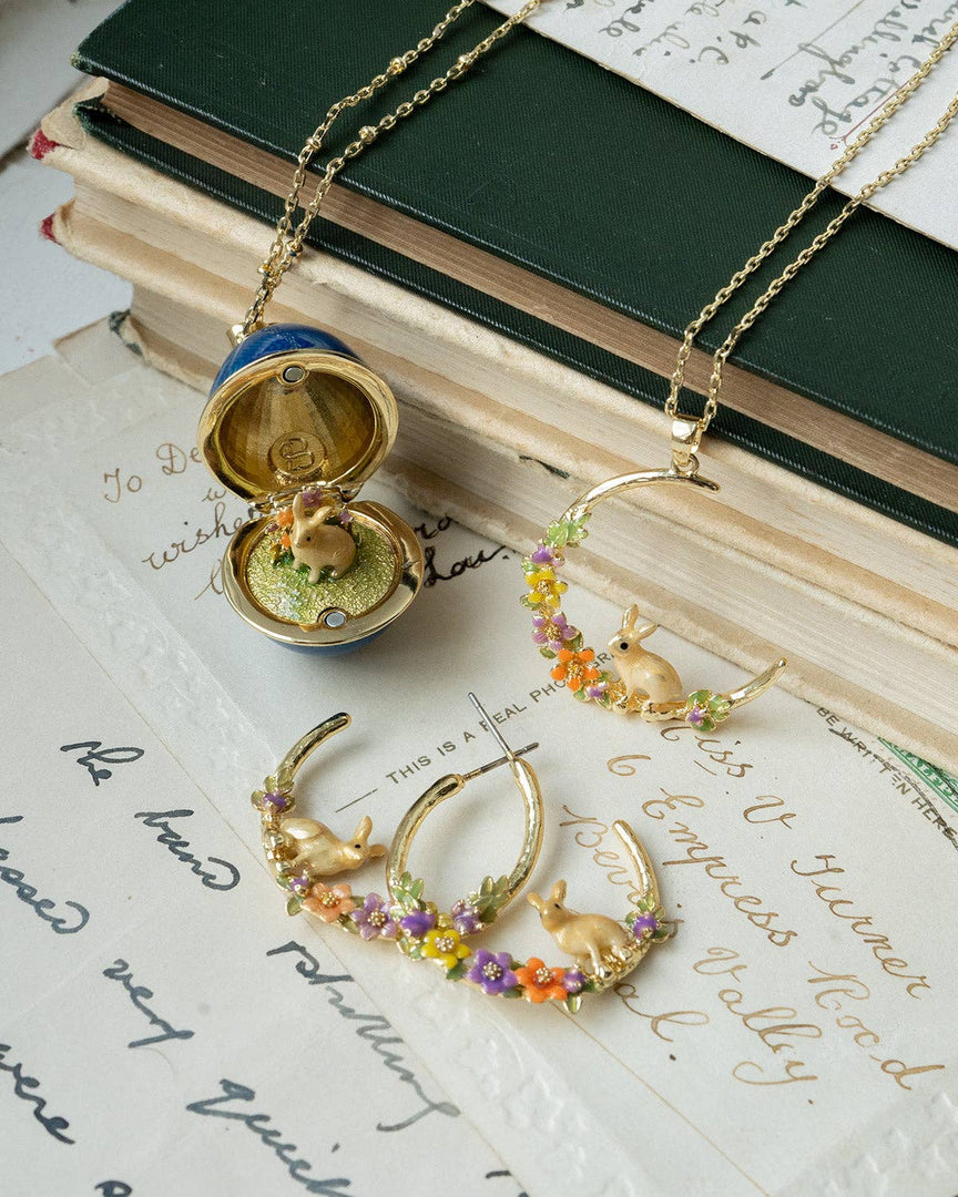 Flower Rabbit Hoops
