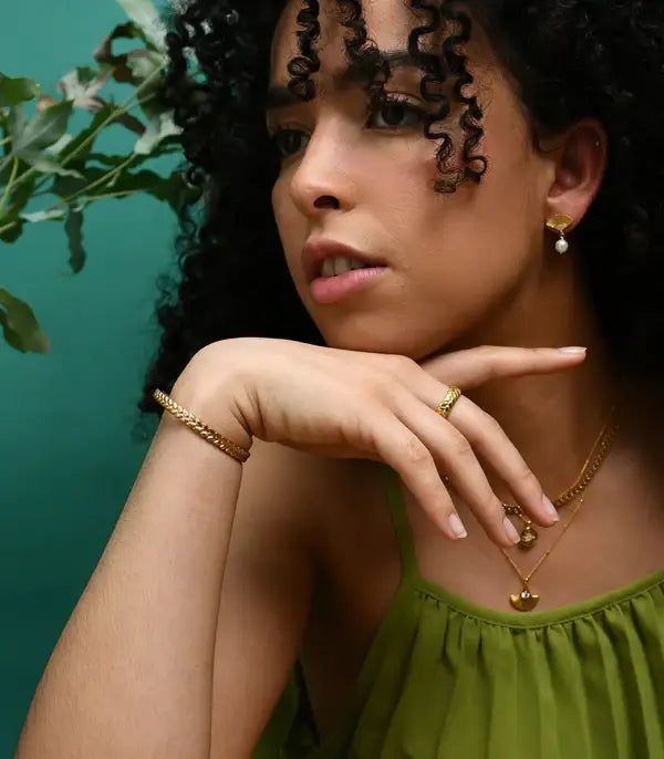 Gold Vermeil Pearl Earrings