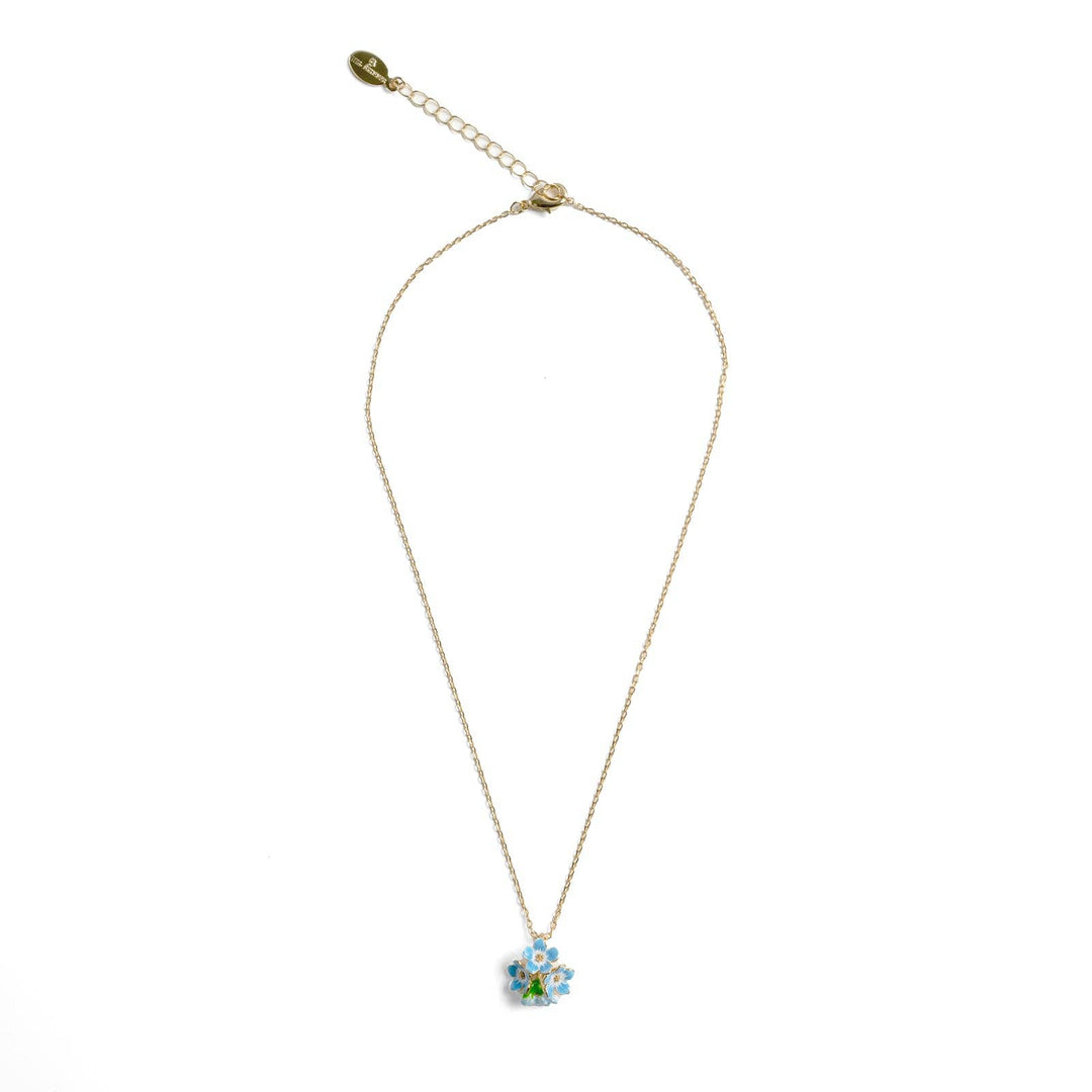 Forget Me Not 3 Cluster Pendant