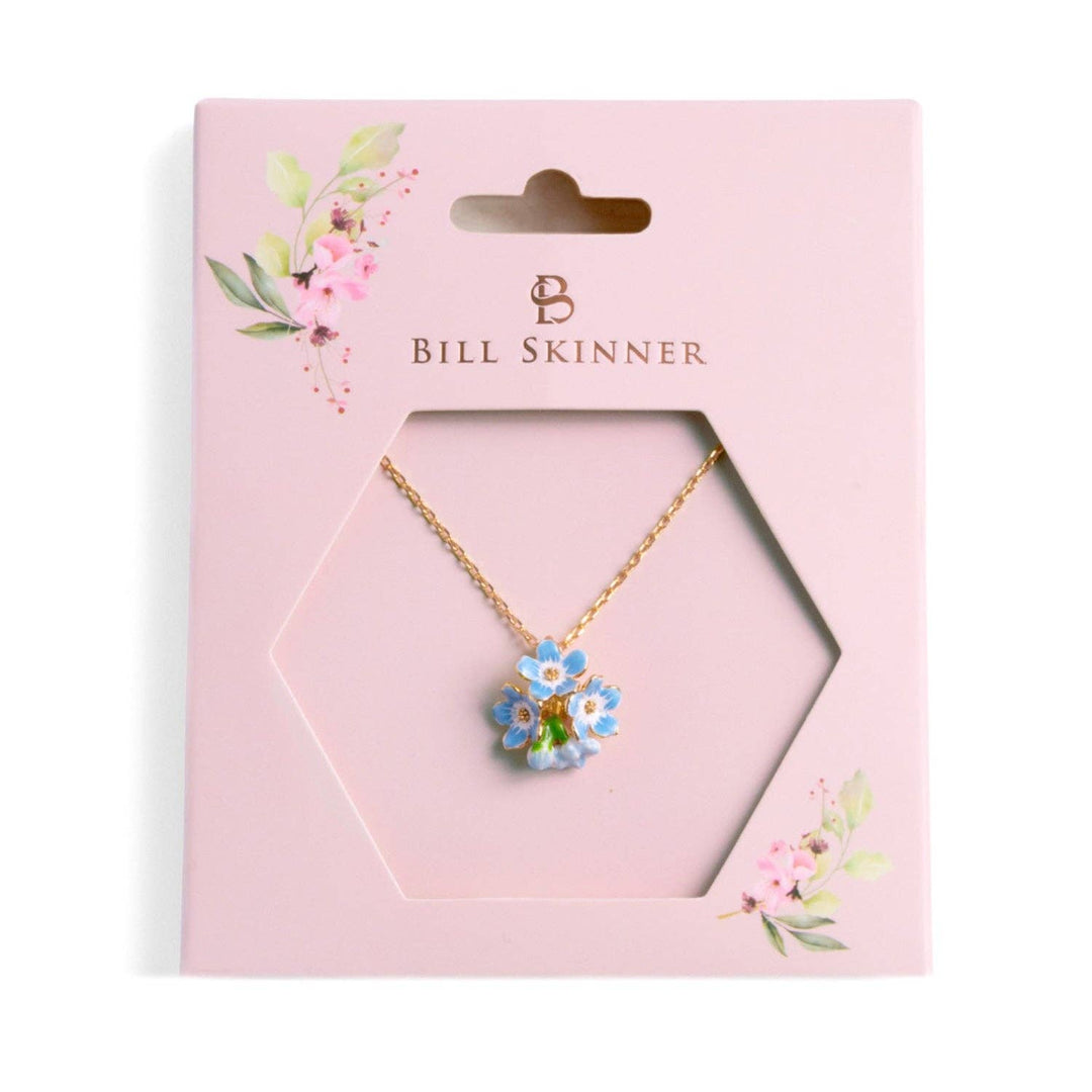 Forget Me Not 3 Cluster Pendant