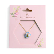 Forget Me Not 3 Cluster Pendant