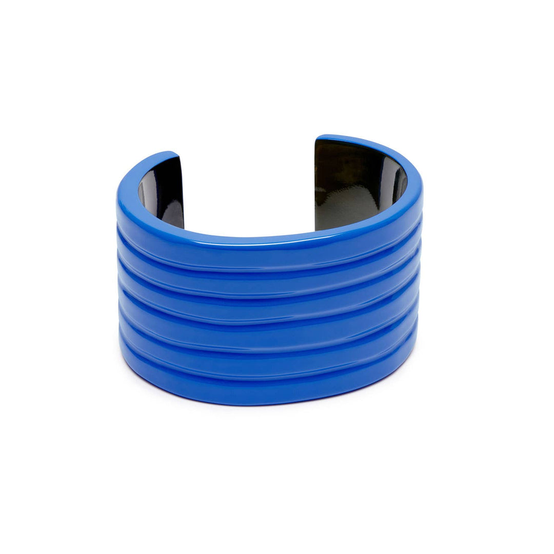 Bright blue Horn summer jewellery Cuff Bracelet for Women