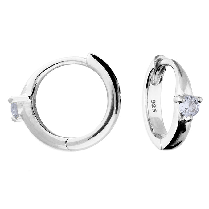 Hinged Huggie Earrings