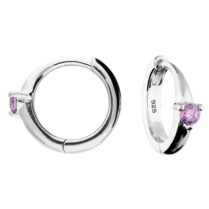 Hinged Huggie Earrings