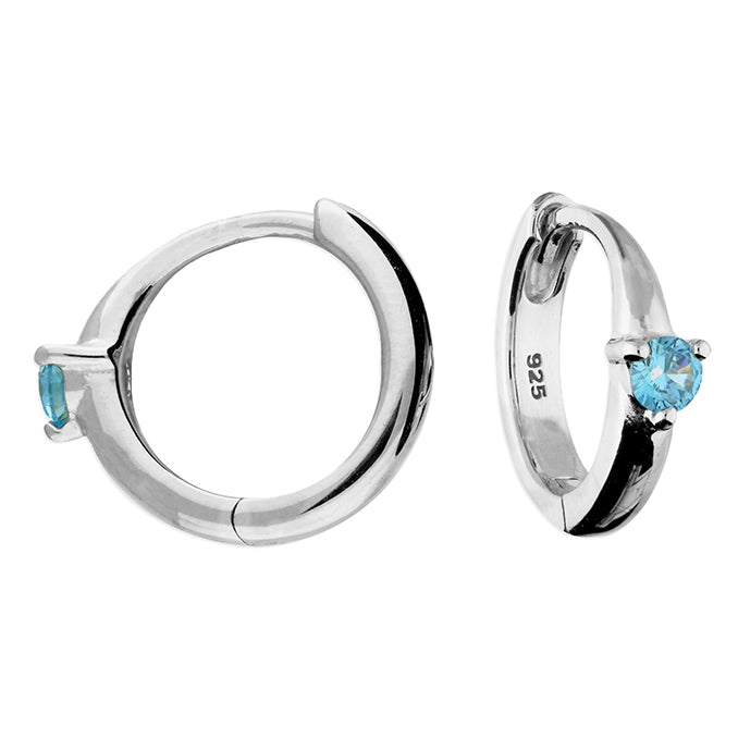 Hinged Huggie Earrings