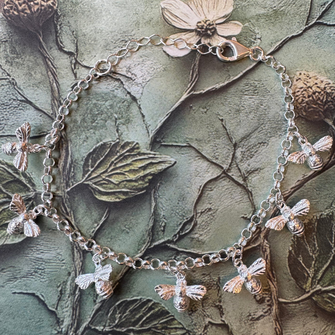Baby Bee Charm Bracelet