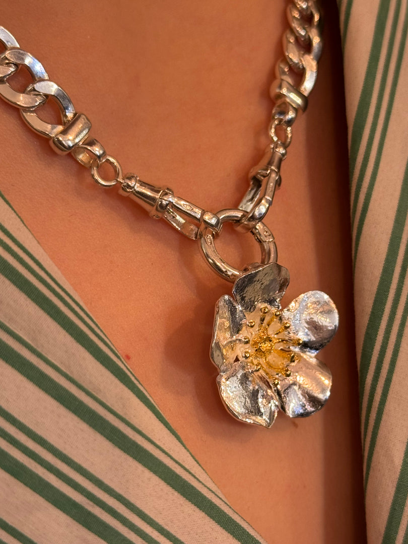 Dog Rose Statement Necklace