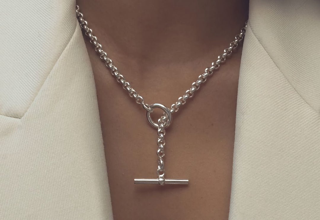 T-bar Lariat Necklace