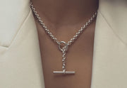 T-bar Lariat Necklace