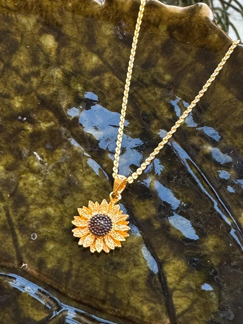 Sunflower Pendant