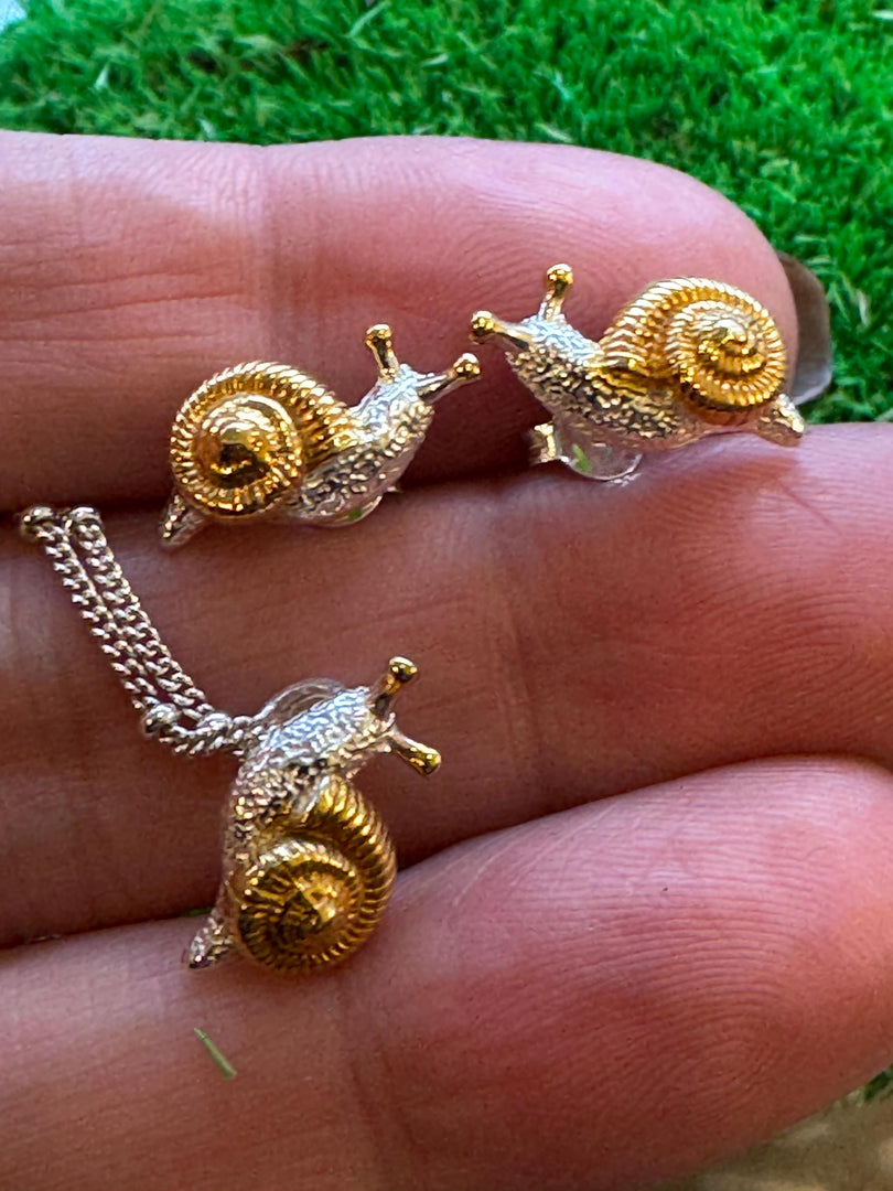 Snail Stud Earrings