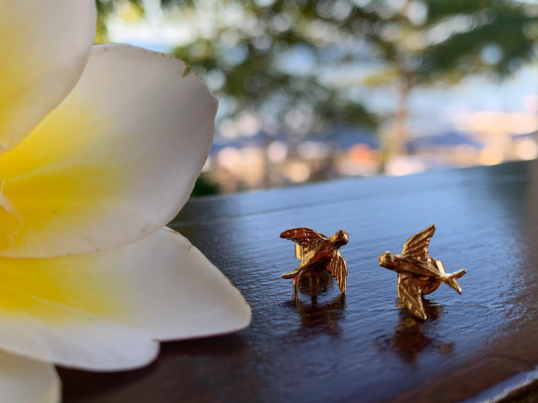 Swallow Stud Earrings