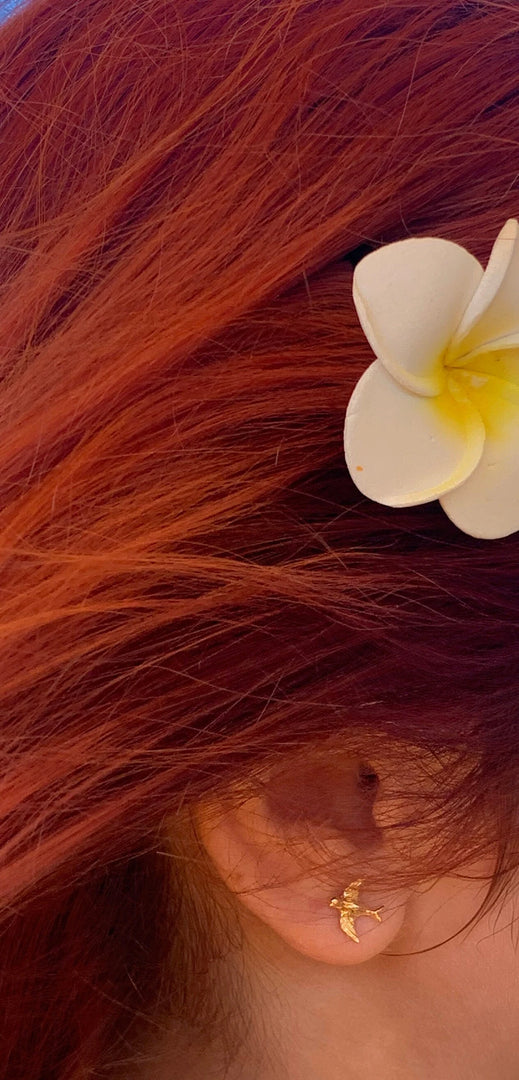 Swallow Stud Earrings