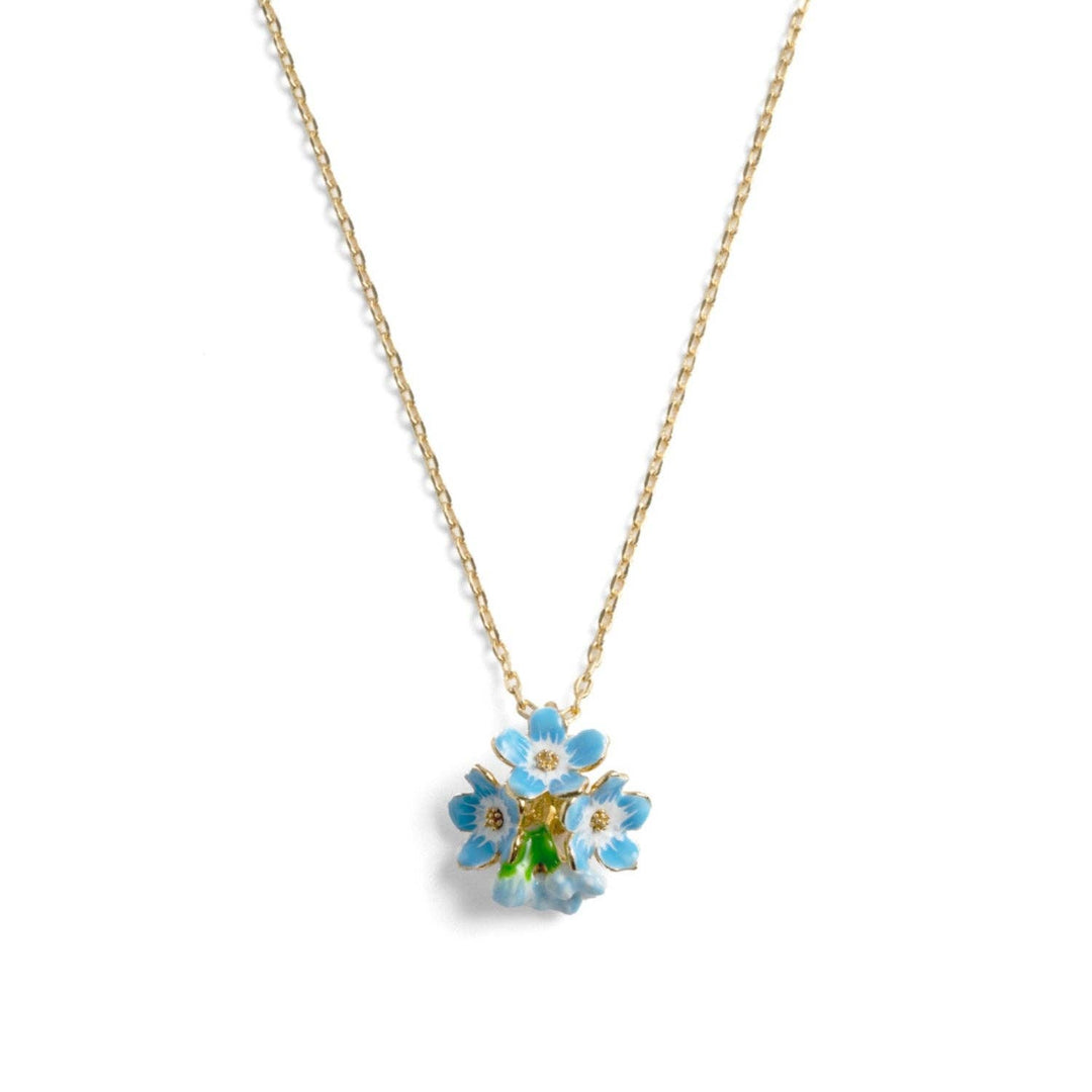 Forget Me Not 3 Cluster Pendant