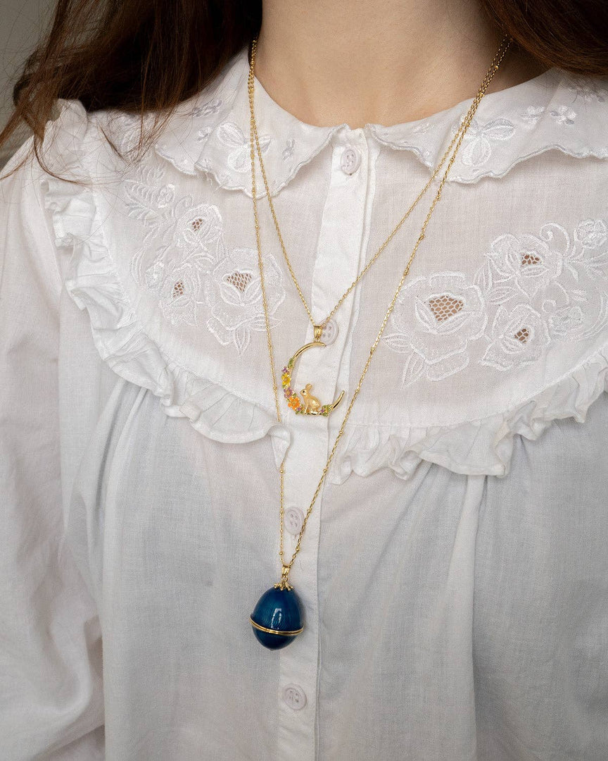 Easter Bunny Egg Locket