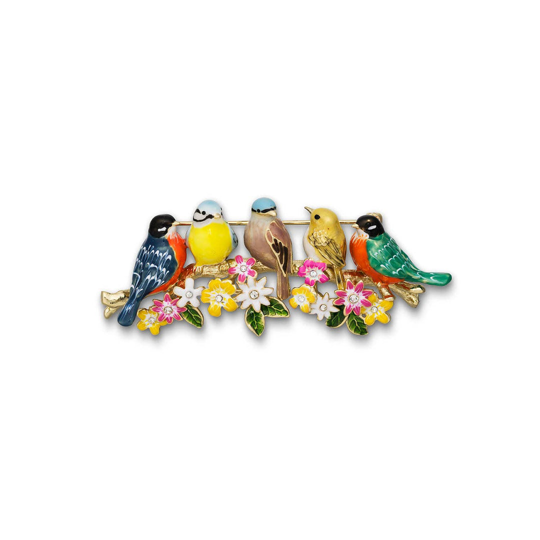 Songbird Serenade Brooch
