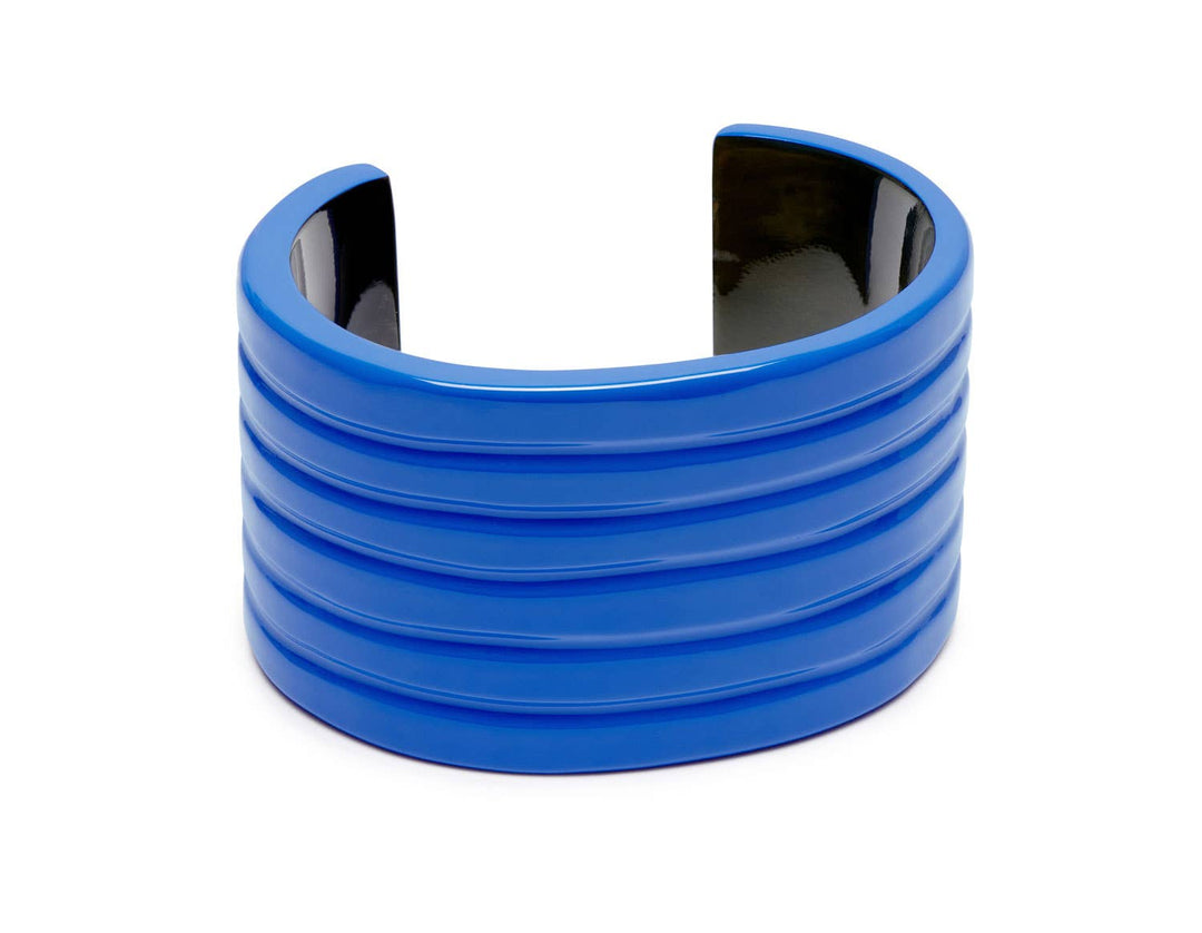 Bright blue Horn summer jewellery Cuff Bracelet for Women