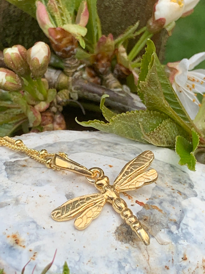 Baby Dragonfly Pendant