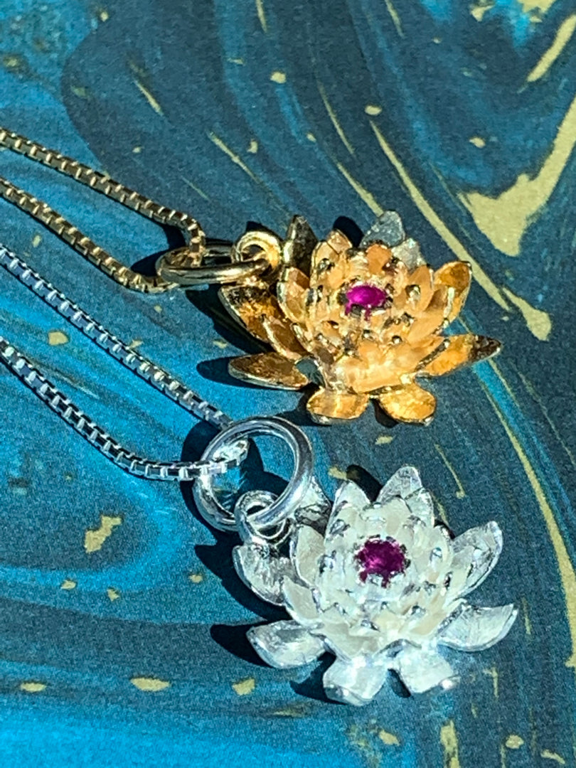 Water Lily Pendant