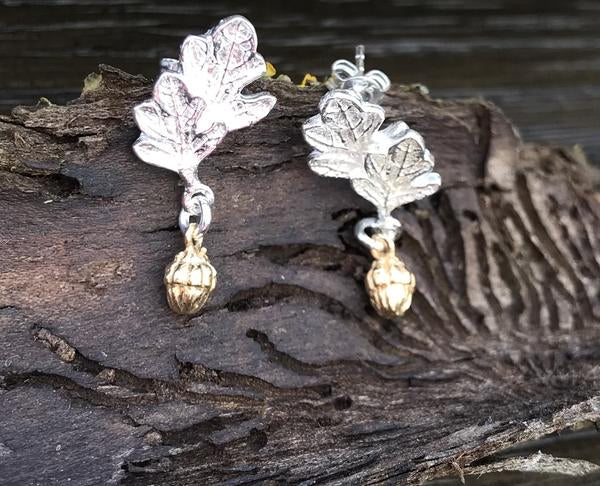 New Beginnings Oak Tree Earrings