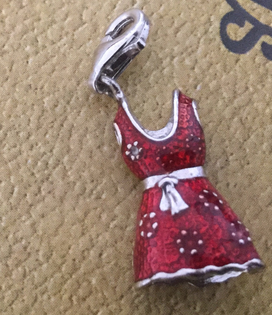 Little Red Dress Charm