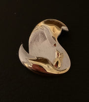 Mother fox Brooch