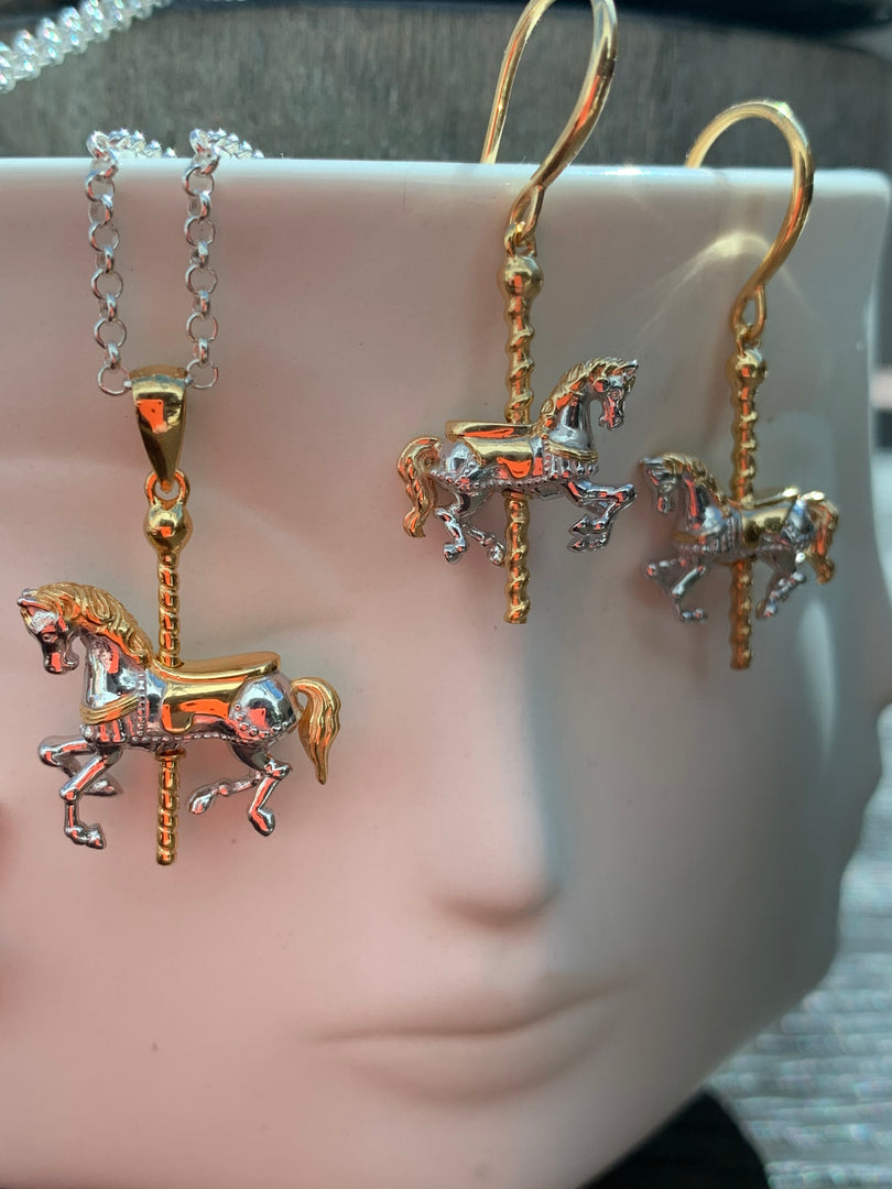 Carousel Horse Earrings