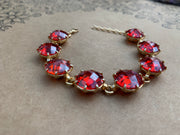 Raindrop Quartz Gold Bracelet