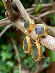 Labradorite Drop Earrings