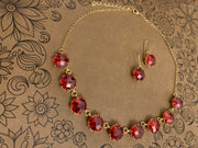 Raindrop Quartz Gold Necklace