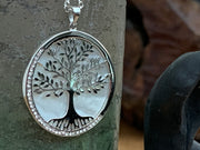 Tree of Life Pendant with Mother of Pearl
