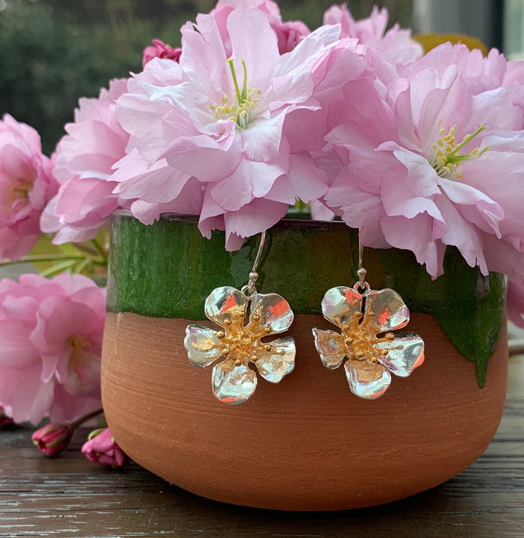 Spring Blossom Drop Earrings