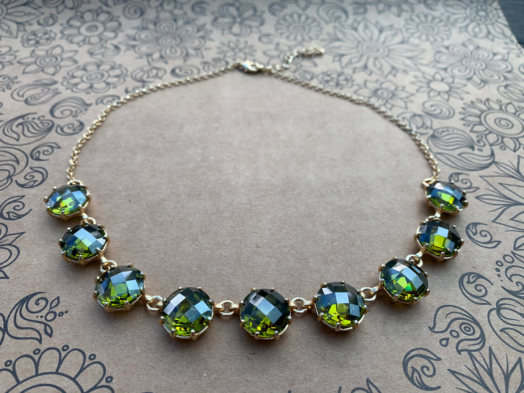 Raindrop Quartz Gold Necklace