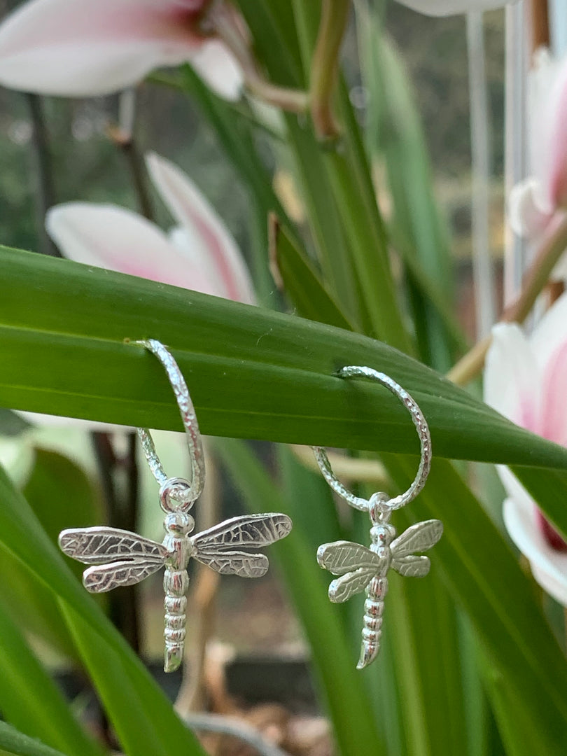 Dragonfly Drop Earrings