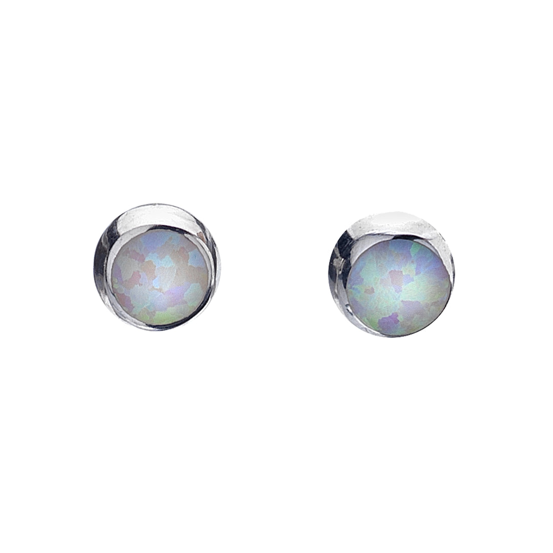 Opal Stud Earrings