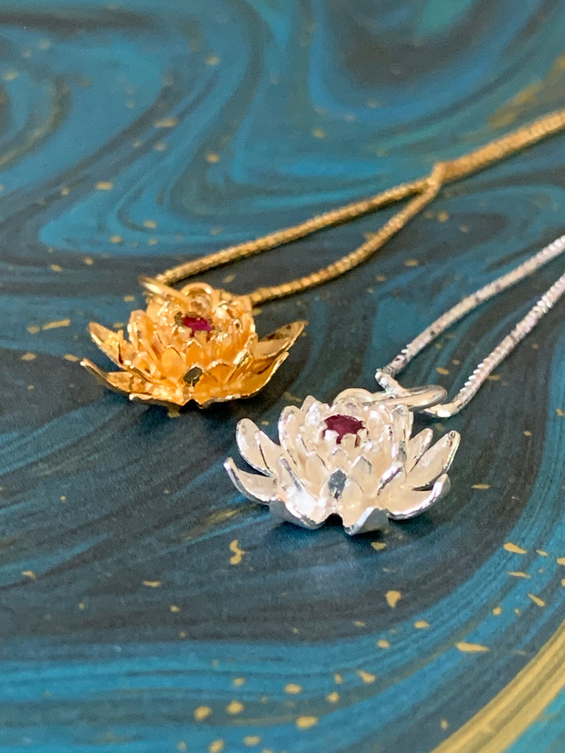 Water Lily Pendant