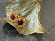 Sunflower Stud Earrings