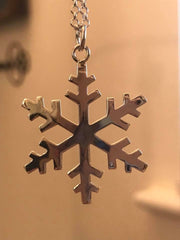Large Snowflake Pendant
